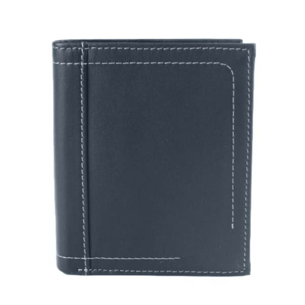 Eastern Counties Leather Isaac Läderplånbok för Herrar En Storlek Marinblå Navy One Size