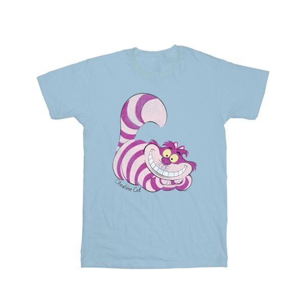 Alice i Underlandet Cheshire Cat Bomull T-shirt S Baby Blue Baby Blue S