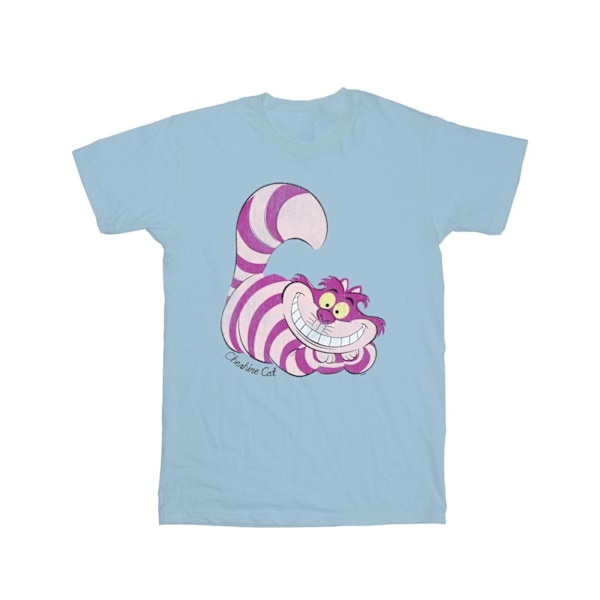 Alice i Underlandet Cheshire Cat Bomull T-shirt XXL Baby B Baby Blue XXL