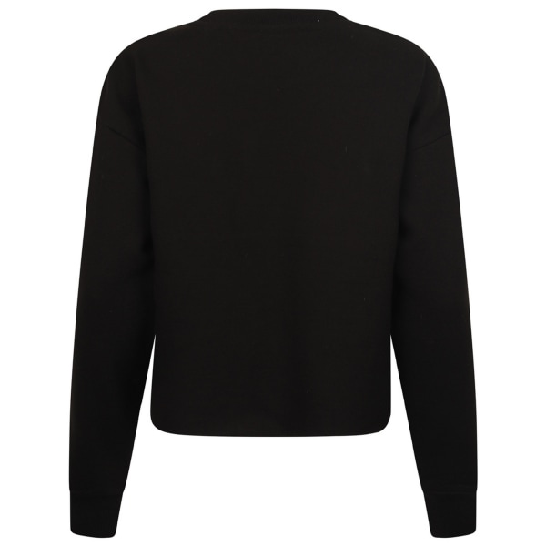 Skinni Fit Dam/Dam Cropped Slounge Sweatshirt XS Svart Black XS