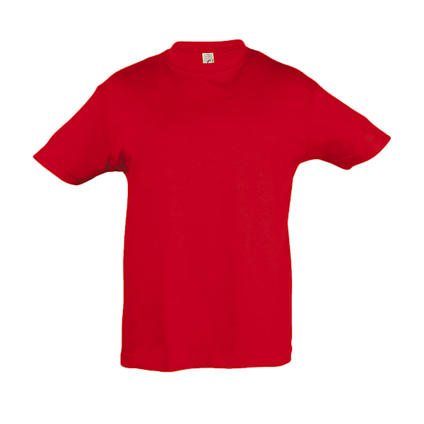 SOLS Kids Regent Kortärmad T-shirt 12 år Röd Red 12yrs