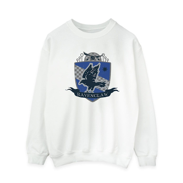 Harry Potter Dam/Kvinnor Ravenclaw Bröst Badge Sweatshirt M W White M