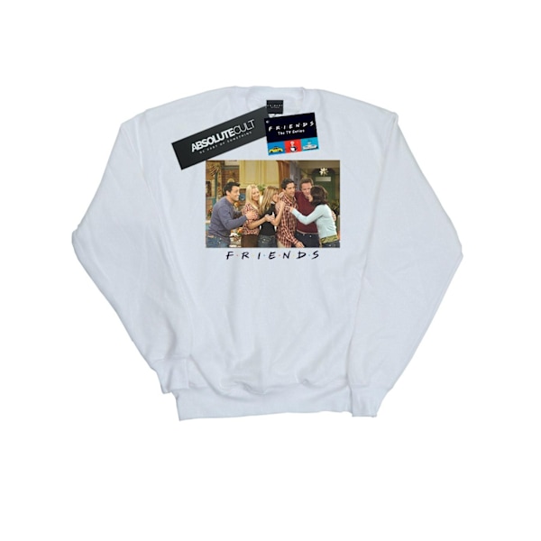 Friends Dam/Damer Gruppfoto Lägenhet Sweatshirt S Vit White S