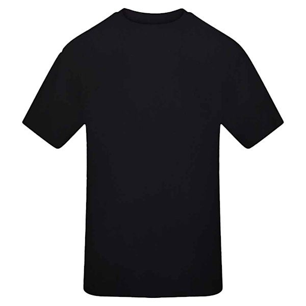 Awdis Herr Signatur Enfärgad Kraftig T-shirt S Djup Svart Deep Black S
