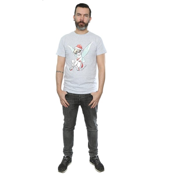 Disney Mens Tinkerbell Julfe T-Shirt M Sports Grey Sports Grey M