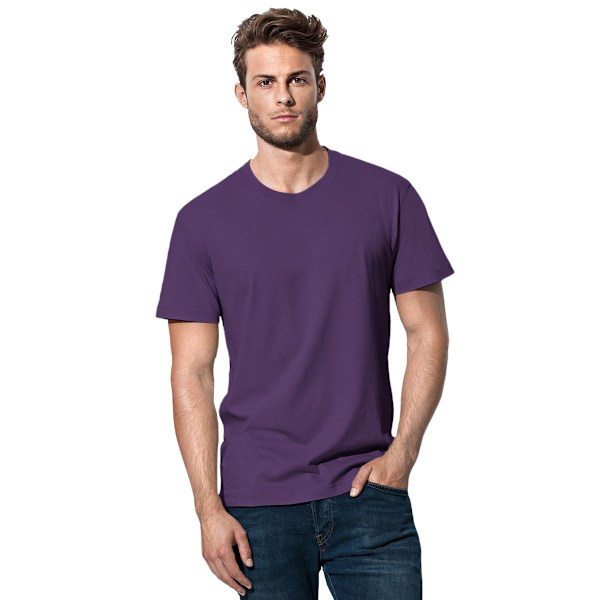 Stedman Unisex Vuxen Klassisk T-shirt S Deep Berry Deep Berry S