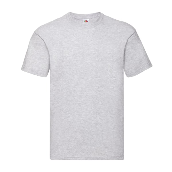 Fruit of the Loom Original Heather T-shirt för män 4XL Heather Grey Heather Grey 4XL