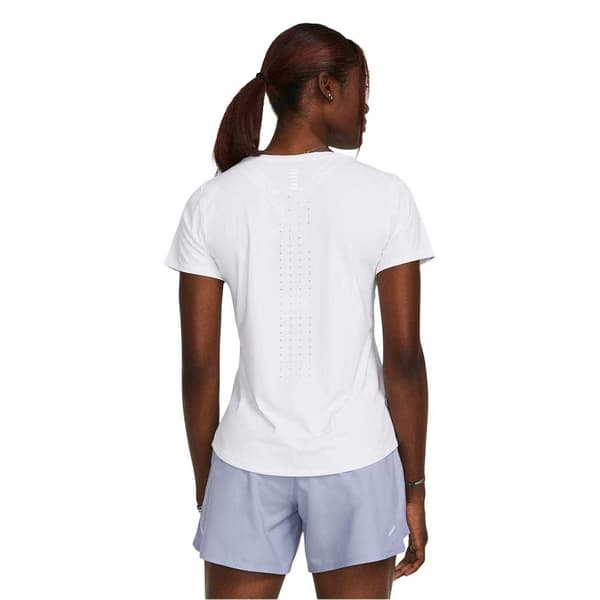 Under Armour Dam/Dam Launch Crew Neck Regular T-shirt XL White/Reflective XL