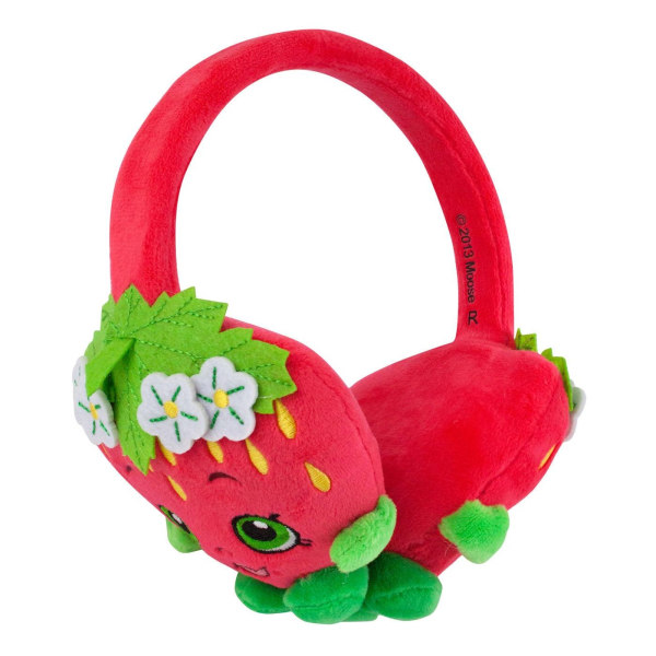 Shopkins Strawberry Kiss Plysch Over Ear-hörlurar One Size Röd Red One Size