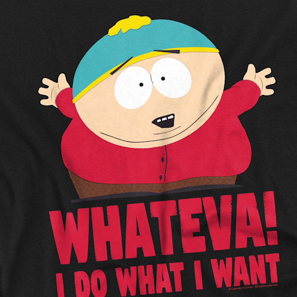 South Park Herr Whateva Eric Cartman T-Shirt 5XL Svart Black 5XL