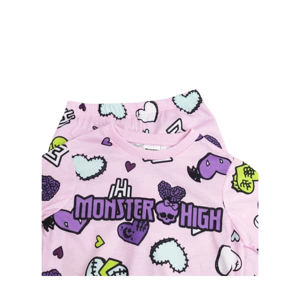 Monster High Flickvän Långärmad Lång Pyjamas Set (3-pack) 11- Multicoloured 11-12 Years