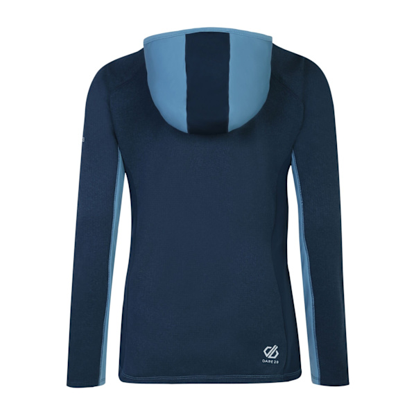 Dare 2B Convey II Huvtröja med Huva Core Stretch Mellanskikt för Kvinnor 12 Niagra Blue 12 UK