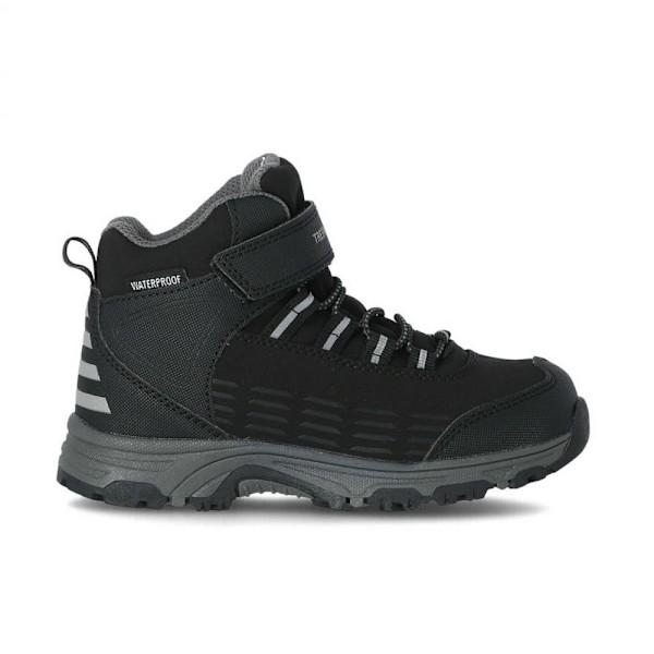 Trespass Barn/Barn Harrelson Mid Cut Vandringskängor 4 UK Bla Black 4 UK