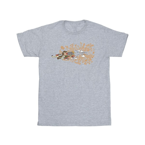 Looney Tunes Boys ACME Doodles Wile E Coyote T-shirt 5-6 år Sports Grey 5-6 Years