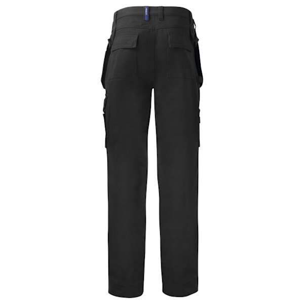 Projob Herr 5530 Kontrastpanel Cargo Byxor 38S Svart Black 38S