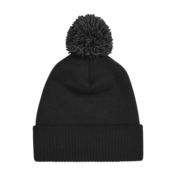 Beechfield Girls Snowstar Duo Extreme Vintermössa One Size Svart Black/Graphite Grey One Size