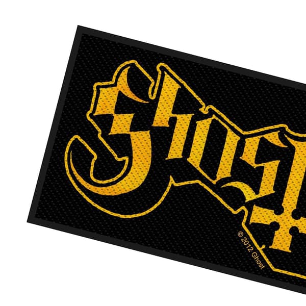 Ghost Logo Patch One Size Svart/Gul Black/Yellow One Size