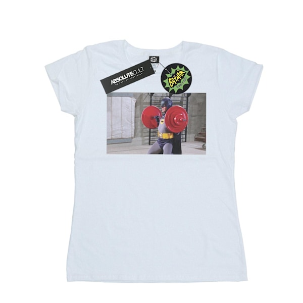 DC Comics Dam/Kvinnor Batman TV-serie Bat Gains Bomull T-shirt White M