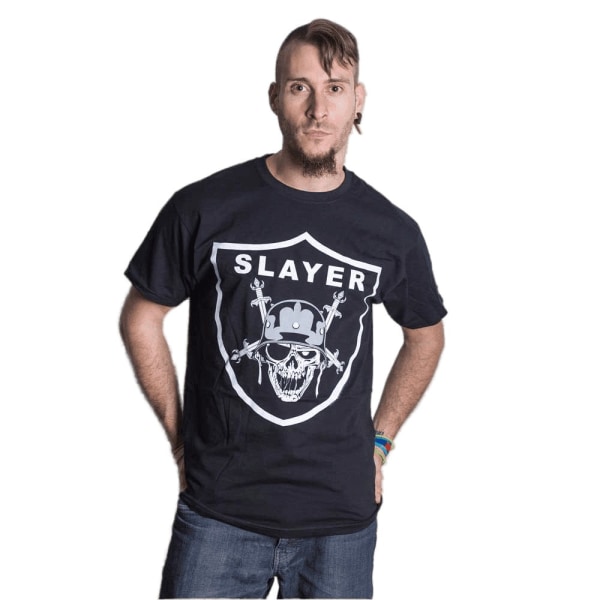 Slayer Unisex Vuxen Slayders T-shirt S Svart Black S
