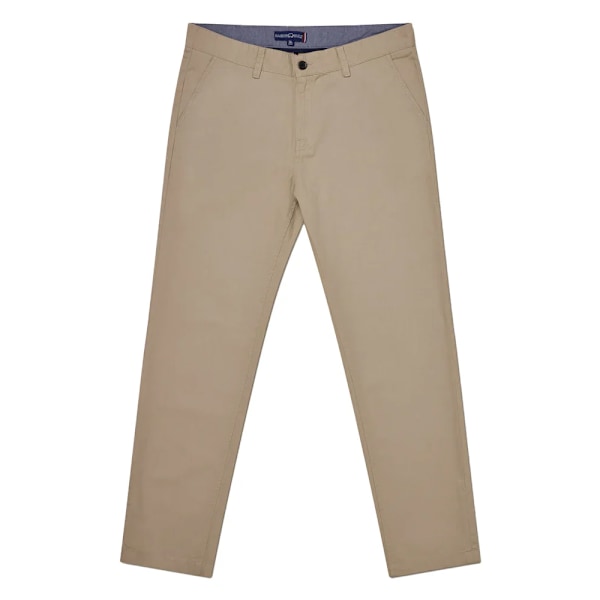 Raging Bull Herre Chino Byxor med Smalben 40L Tan Tan 40L