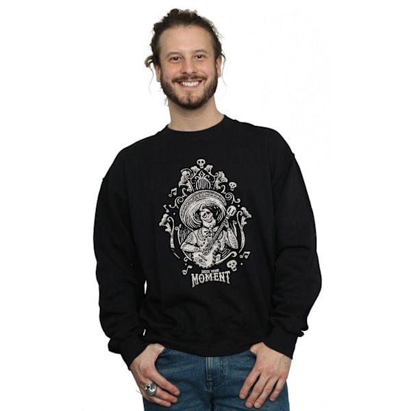 Disney Mens Coco Ernesto Seize Your Moment Sweatshirt 3XL Svart Black 3XL