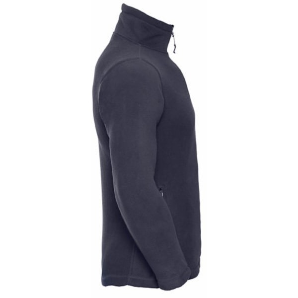 Russell Herr 1/4 Zip Outdoor Fleece Top XS Fransk Marin French Navy XS