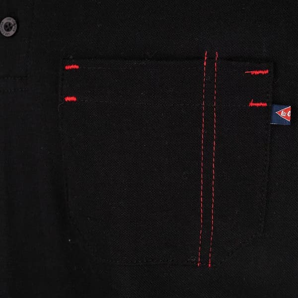 Lee Cooper Pikétröja för Män M Svart Black M
