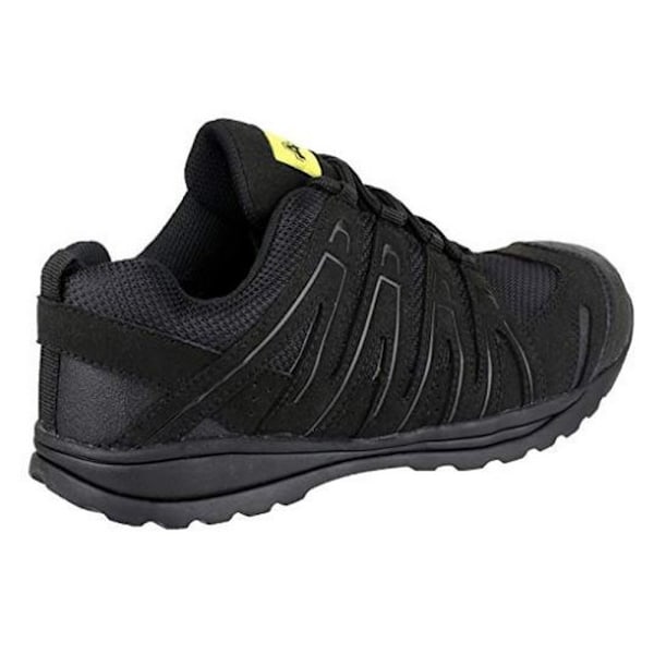 Amblers Unisex FS40C Säkerhetsskor utan metall 6 UK Svart Black 6 UK