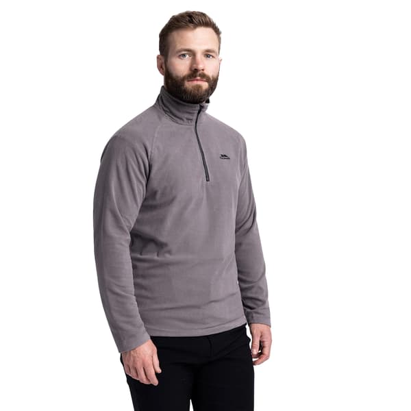 Trespass Mens Blackford Microfleece XL Storm Grey Storm Grey XL