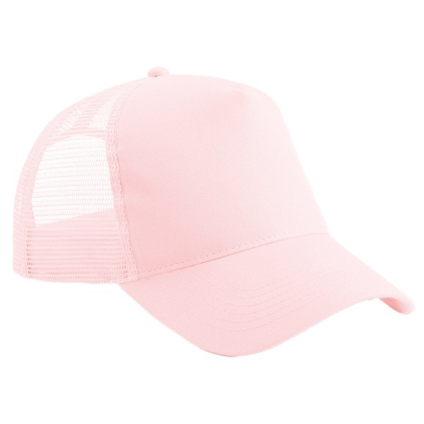 Beechfield Unisex Vuxen Snapback Trucker Cap En Storlek Pastellrosa Pastel Pink One Size
