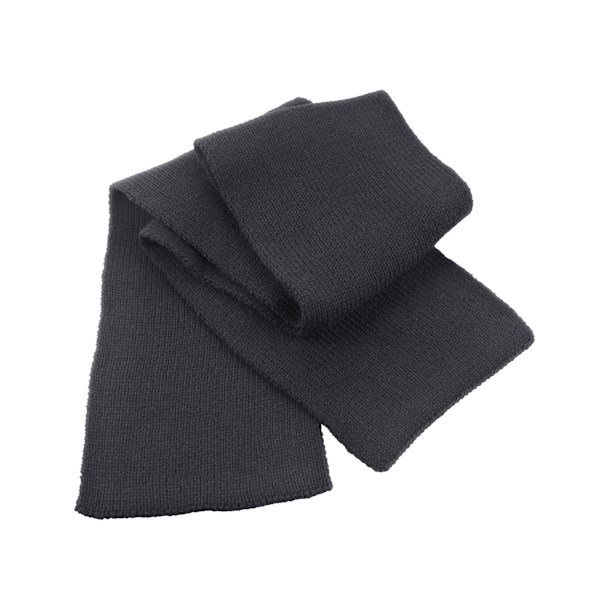 Result Vinter Essentials Klassisk Stickad Tjock Halsduk One Size C Charcoal One Size