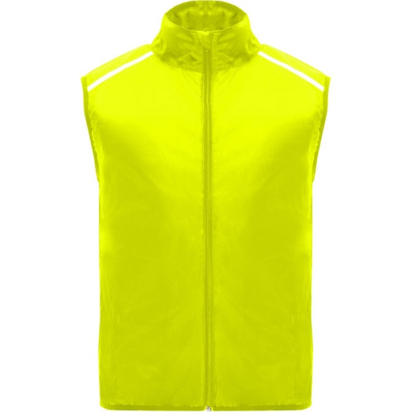 Roly Unisex Adult Jannu Lättviktig Löparväst M Fluro Fluro Yellow M