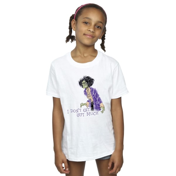 Disney Girls Hocus Pocus Don´t Get Out Much Bomull T-Shirt 7-8 White 7-8 Years