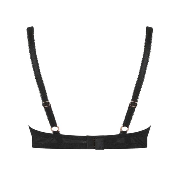 Ted Baker Dam/Dam Bak El Spetskant Charm Push Up BH 32DD Jet Black 32DD