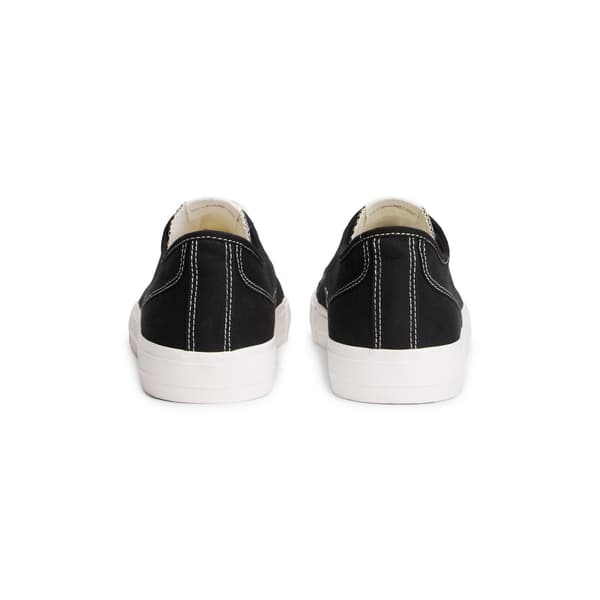 Tommy Jeans Herr Canvas Flat Trainers 11 UK Svart Black 11 UK