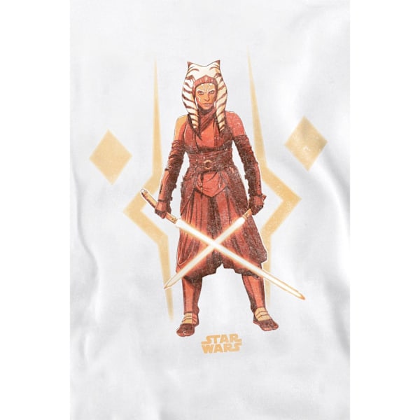 Ahsoka Unisex Vuxen The Warrior Sweatshirt XXL Vit White XXL