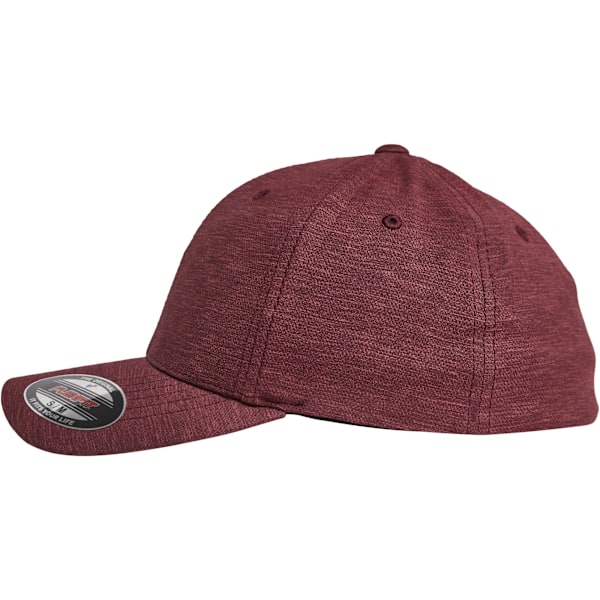 Flexfit by Yupoong Natural Melange Cap S/M Burgundy Burgundy S/M