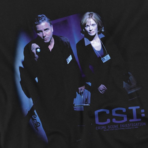 CSI Herr At the Scene T-Shirt 3XL Svart Black 3XL