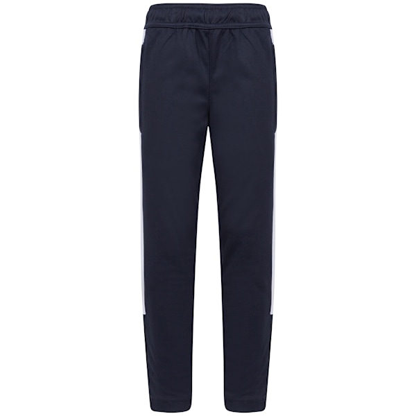 Finden & Hales Stickade Träningsoverallsbyxor för Pojkar 9/10 Navy/White 9/10 Years