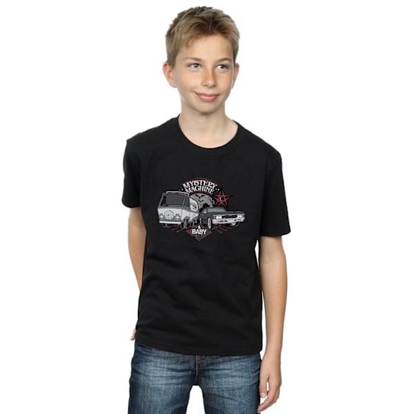 Scoobynatural Boys Mystery Machine And Baby T-Shirt 9-11 år Black 9-11 Years