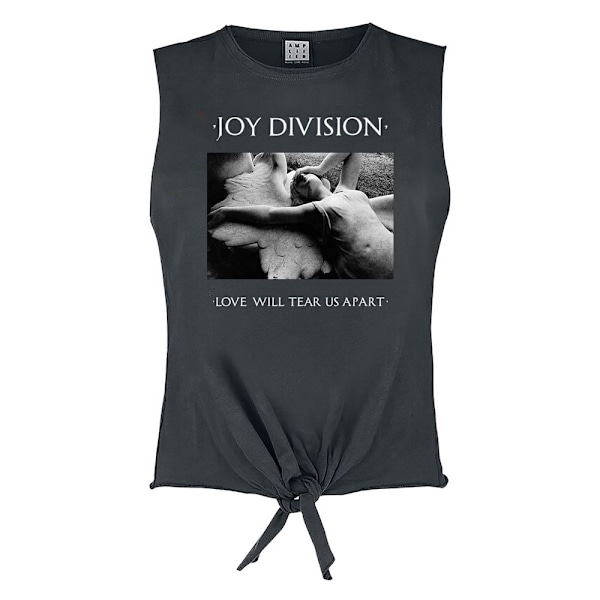 Amplified Womens/Ladies Love Will Tear Us Apart Joy Division T-shirt Charcoal XL