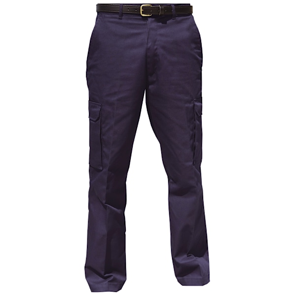 Warrior Cargo-arbetsbyxor för män 36/L Harbour Navy Harbour Navy 36/L