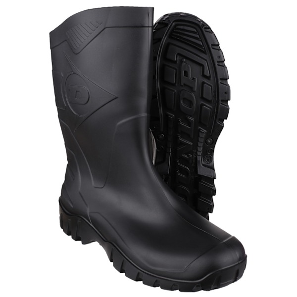 Dunlop Dee Calf K580011 Herr Wellingtonstövlar 42 EUR Svart Black 42 EUR