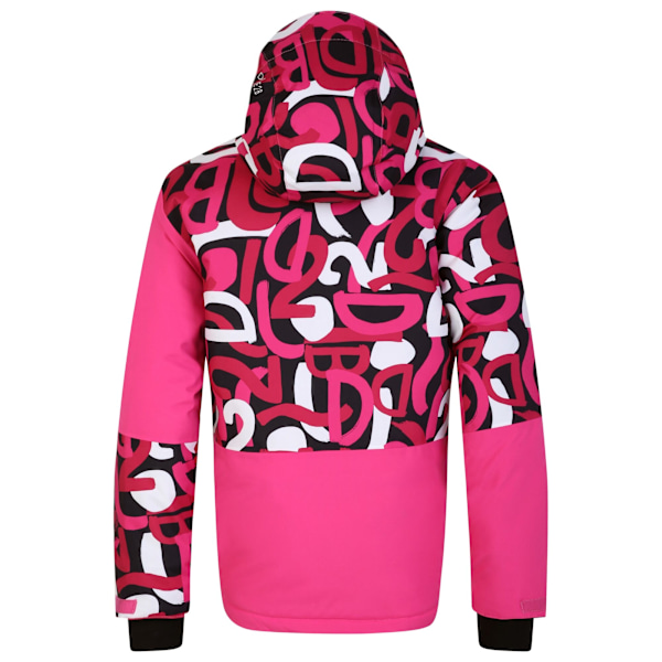 Dare 2B Barn/Barn Traverse Graffiti Skidjacka 7-8 År P Pink/Black 7-8 Years