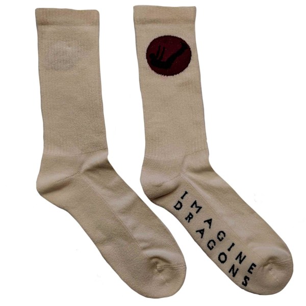 Imagine Dragons Unisex Vuxen Mercury Sockor 7 UK-11 UK Naturlig Natural 7 UK-11 UK