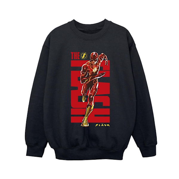 DC Comics The Flash Dash Sweatshirt för pojkar 7-8 år Svart Black 7-8 Years