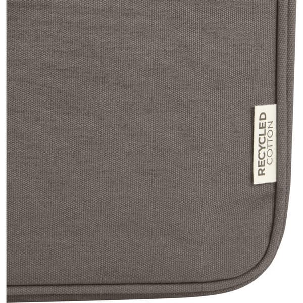 Unbranded Joey Canvas Recycled 2L Laptop Sleeve One Size Grå Grey One Size