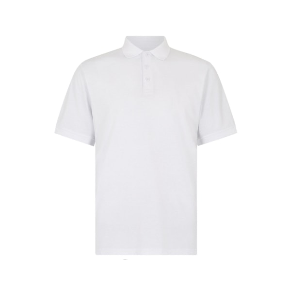 Kustom Kit Herr Jersey Superwash 60C Regular Polotröja S Vit White S