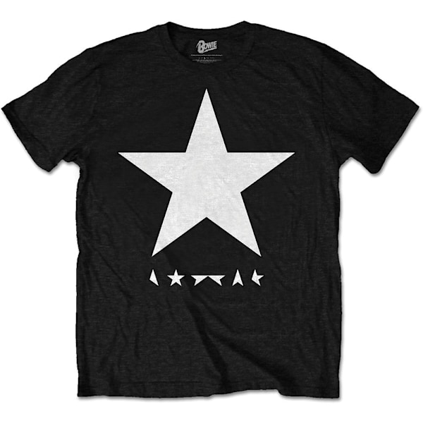 David Bowie Unisex Adult Blackstar T-Shirt S Svart Black S