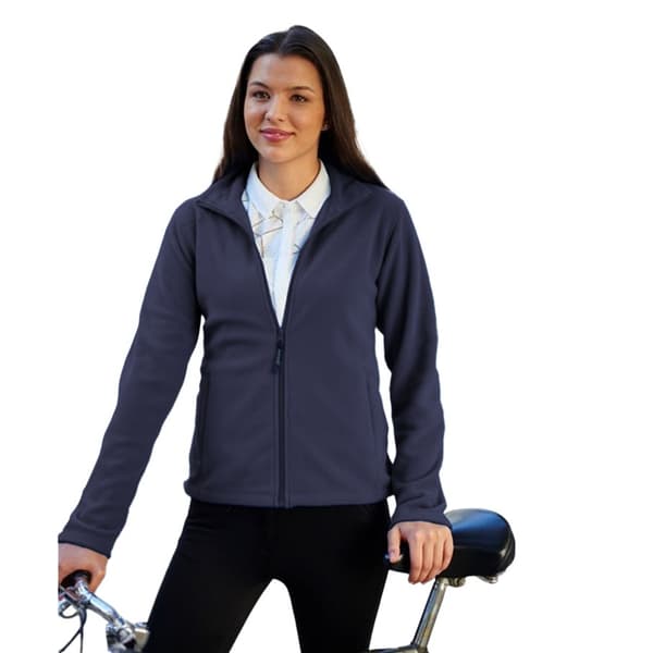 Regatta Professional Dam/Dam Microfleece Jacka med Hel Dragkedja Dark Navy 20